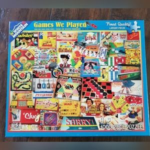 White Mountain 1000pcs. Games we Used to Play